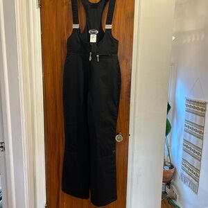 Black Bib Ski Suit